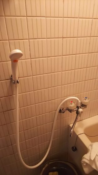 浴室水栓の取替